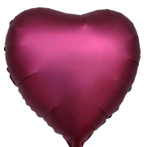 Pink Metallic Heart Balloon